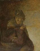 Adriaen Brouwer Two Peasants Germany oil painting artist
